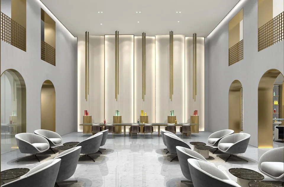 Guijiu Experience Centre — Visualisasi Desain